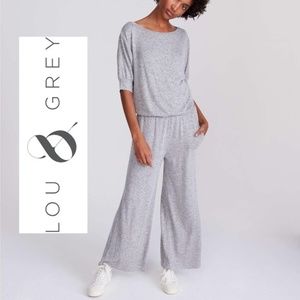 ⚡Lou & Grey Gray Tucked Jumpsuit